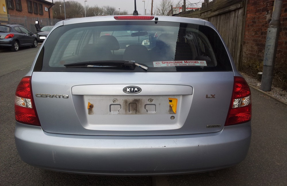 Kia Cerato LX CRDI Tailgate